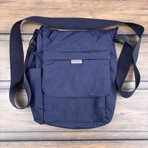 Borsa da viaggio a tracolla Samsonite blu leggera tasche interne cinghie regolabili - Foto 1 di 8