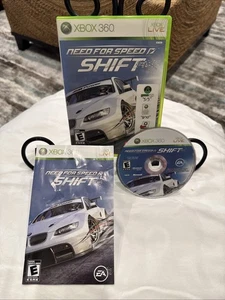 Need for Speed: Shift (Microsoft Xbox 360, 2009) CIB! W/ Manual! MINT Disc! - Picture 1 of 9