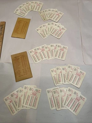 APBA Baseball Vintage All-time greats A & B teams  70’s Ruth Cobb DiMaggio, Geh - Image 1 of 3