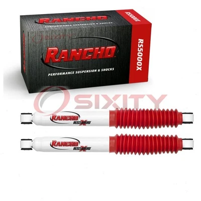 Amortiguadores delanteros Rancho RS5000X de 2 piezas para GMC K2500 Suburban rm 1992-1999 Foto 1 de 4