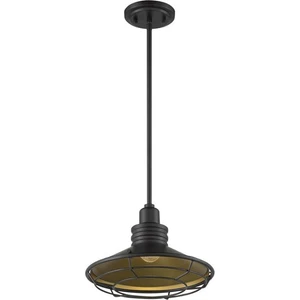 Nuvo Lighting 60/7044 Blue Harbor Pendant Dark Bronze and Gold - Picture 1 of 4