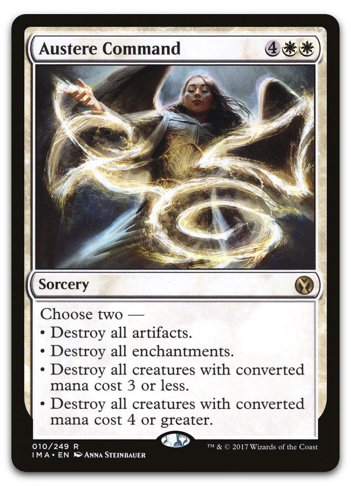 Austere Command #10 (LP) Iconic Masters IMA Magic MTG - Image 1 of 1