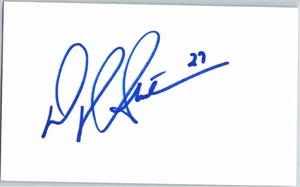 1970's -Darryl Sittler- Signed/Autograph/Auto Index Card Toronto Maple Leafs NHL - Picture 1 of 1