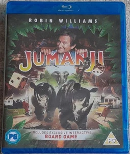 JUMANJI BLU-RAY NEW & SEALED ROBIN WILLIAMS - Picture 1 of 2