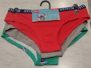 3 BRAGAS HIPSTER DISNEY 43L0224W1HZA PUNTO ROJO FIRMA CINTURA ALGODÓN Talla S - Imagen 1 de 3