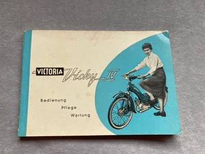 Manual de instrucciones Victoria Vicky 4 IV junio 1956 original - Imagen 1 de 4