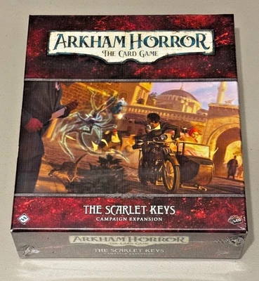 Arkham Horror: the Card Game - The Scarlet Keys Campaign Expansion - New/SEALED - Image 1 of 2