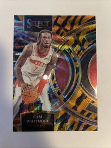 2023-24 PANINI SELECT TIGER STRIPE PRIZM #118 CAM WHITMORE ROOKIE RC SP - Picture 1 of 3
