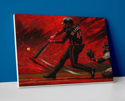 Elly De La Cruz Poster or Canvas - Cincinnati Reds Baseball Wall Art - Image 1 of 4