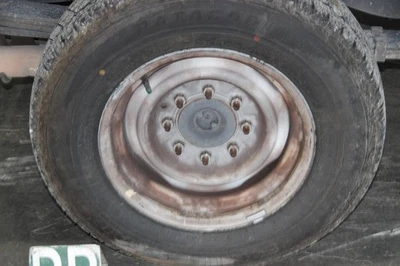 2008 E350 Steel Factory OEM aro quatro 4 slots roda SRW 16x7 - Imagem 1 de 3