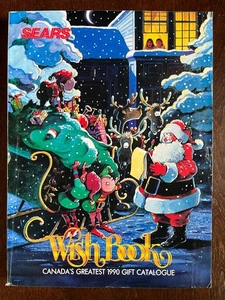 1990 SEARS Christmas WISH BOOK Gift Catalogue Canada - Foto 1 di 11