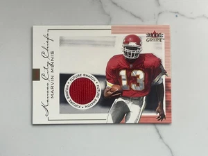 2001 Fleer Original Rookie Future Jersey Swatch #223 Marvin Minnis /1000 Chiefs - Bild 1 von 2