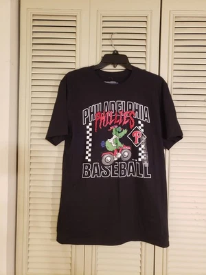 Camiseta negra Philadelphia Phillies para hombre talla mediana ¡NUEVA CON ETIQUETAS! Marca Fanatics Foto 1 de 4