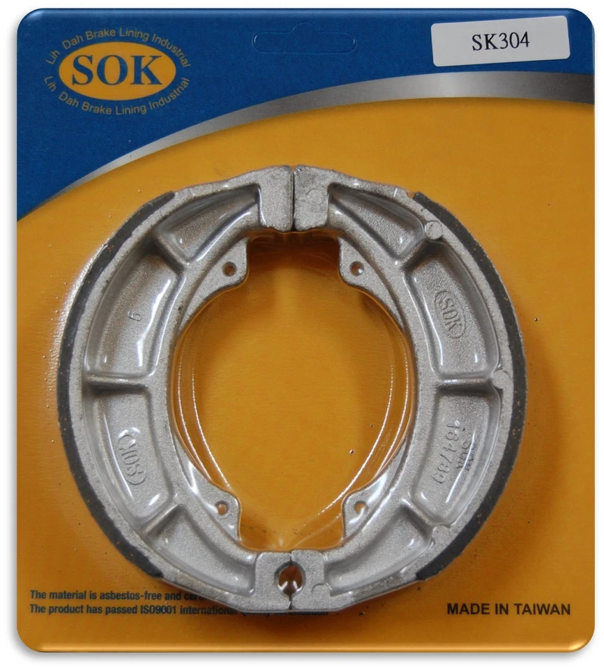 ZAPATOS DE FRENO TRASEROS aptos para SUZUKI TS 125 Duster 1971-1981 TS125 Foto 1 de 1