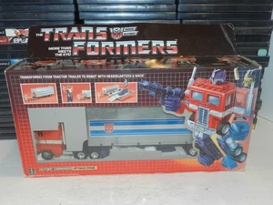 Vintage Optimus Prime G1 Transformers Autobot Commander 100% Complete MINT CC - Picture 1 of 11