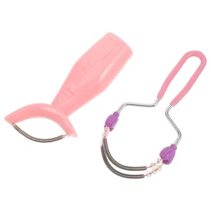 2 Pcs Gesichthaarentfer Damen Enthaarungsgerät Handbuch Epilator Feder - Bild 1 von 20