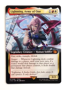 Lightning Army of One Extended Art Card - Bild 1 von 2