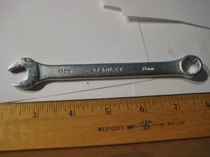Vintage STANLEY Combination Wrench 11 mm 86-856 USA - Picture 1 of 4