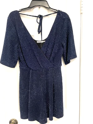 Комбинезон Francesca's Laraine Glitter Back Tie от Mi Ami - Изображение 1 из 4