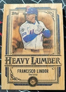2025 Topps Series 2 Heavy Lumber Francisco Lindor Case Hit - Picture 1 of 2
