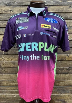 Camisa de equipo Nascar #34 Todd Gilliland 2025 nueva Overplay Games emitida por el equipo FRM 2XL Foto 1 de 4