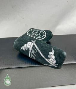 The Buck Club Collective 2021 Blade Style Putter Cover Black Headcover TBC - Picture 1 of 11