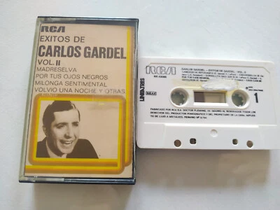 CARLOS Gardel salidas Vol II madreselva Milonga Rca 1972 - Cinta cinta casete Foto 1 de 3
