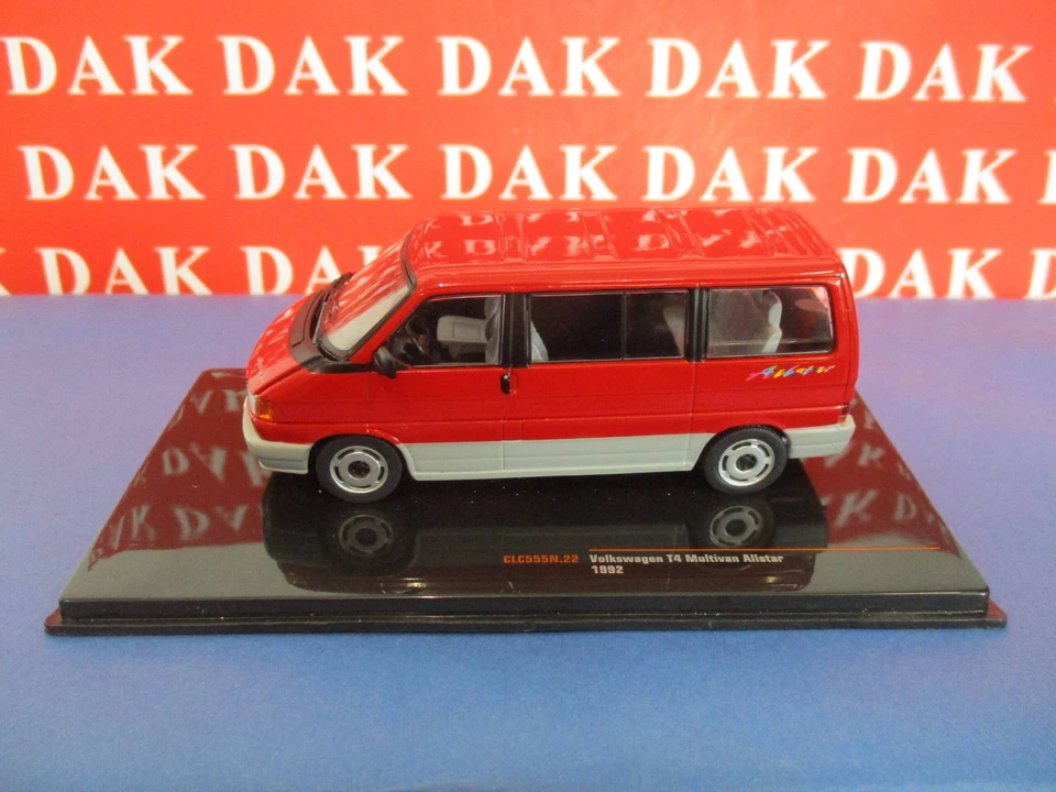 IXO 1 43 DIE CAST FURGONE VOLKSWAGEN T4 MULTIVAN ALLSTAR 1992 CLS555N.22