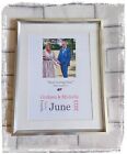 Personalised Wedding Print With Photo Date And 1st Song