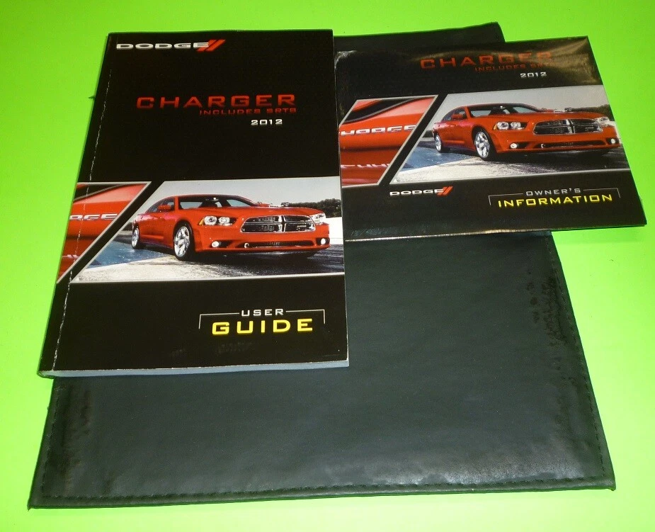 Dodge Charger 2012 guía del usuario conjunto manual del propietario con estuche 12 + SE SXT R/T SRT8 Foto 1 de 1