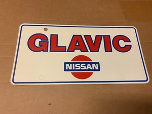Glavic Nissan Euclid Ohio Autohändler Booster Nummernschild - Bild 1 von 2