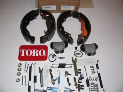 Toro Workman REAR Brake Kit 3100 3200 3300 1200 4300 Adjusters Cylinders Shoes