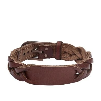 Herren Armband FOSSIL HERITAGE JF04126200 Leder Braun - Bild 1 von 4