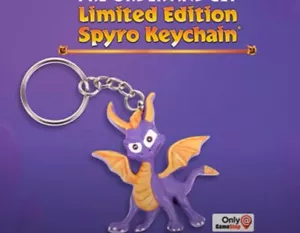 Spyro Reignited Trilogie Schlüsselanhänger Gamestop Werbeartikel, NEU & VERSIEGELT - Bild 1 von 2