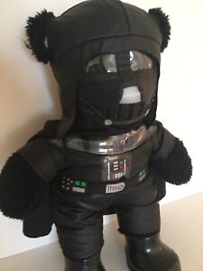 Star Wars Darth Vader TOO CUTE Teddy Bear Plush.  May The Force Be With You.