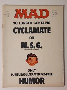 MAD Magazine #133 (March 1970) "No Longer Contains MSG" Cover + John Lennon - Picture 1 of 6
