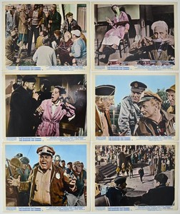 THE RUSSIANS ARE COMING (1966) 6 Original LOBBY CARDS / FOH STILLS - Carl Reiner