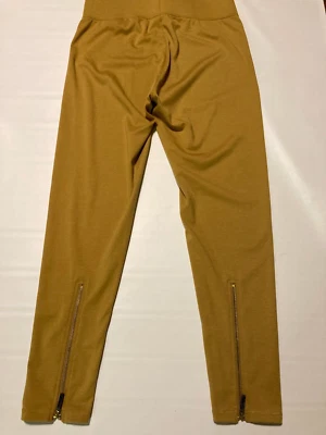 Леггинсы Serena Williams фирменные без застежек вязаные желтые размер L - Изображение 1 из 4