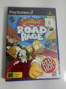 The Simpsons Road Rage Black Label Playstation 2 ps2 Brand New Factory Sealed - Picture 1 of 6