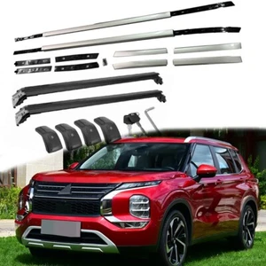 4PCS S+B Roof Rack Cross Bar fits for Mitsubishi Outlander 2022-2024 Carriers - Picture 1 of 13