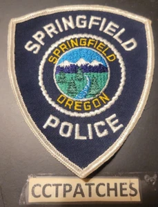 SPRINGFIELD, OREGON POLIZEI SCHULTERAUFNÄHER ODER - Bild 1 von 2