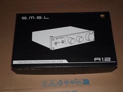 SMSL A12 High Resolution Power Amplifier - Neu! - Bild 1 von 2
