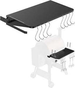 Estante Plegable para Parrillas Traeger Pro 22, 575, Ironwood 650 con Ganchos y Soporte - Imagen 1 de 7