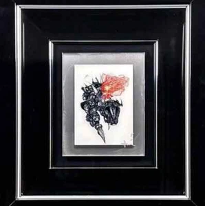 Yoshitaka Amano Jewel Metal Tina FF 6 arte originale autografata Final Fantasy - Foto 1 di 8