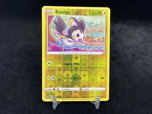 POKEMON TCG: SILVER TEMPEST EMOLGA 054/195 REVERSE HOLO COMMON POKEMON CARD NM - Picture 1 of 2