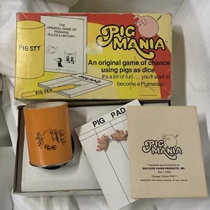 Pig Mania Game Original Vintage 1977 - Picture 1 of 1