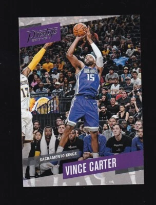 2017-18 Prestige Vince Carter #58 Sacramento Kings - Image 1 of 2