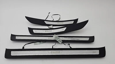 11-16 BMW F10 535Xi Front Rear Left Right Door Sill Scuff Plate Cover Set X4 OEM - Image 1 of 4