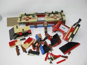 LEGO NINJAGO: Fire Temple (2507)-Spare Parts incomplete-no Figs-DUSTY - Imagen 1 de 6