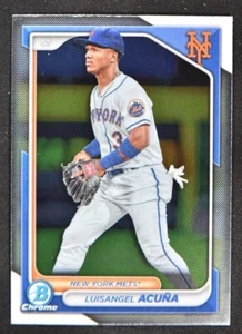 Bowman Base Chrome Prospect 2024 #BCP-40 Luisangel Acuña - New York Mets - Imagen 1 de 1